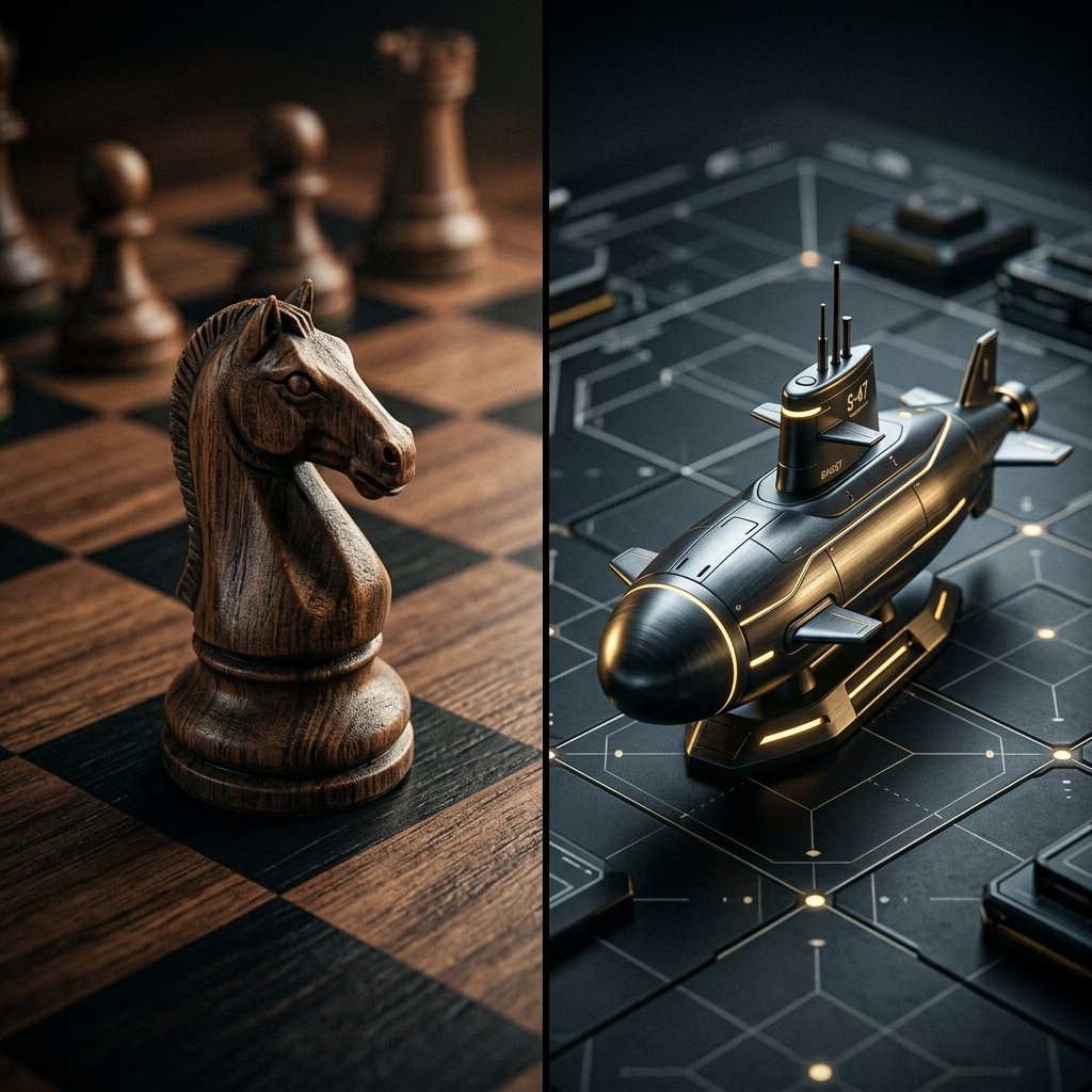 Caballo vs Submarino